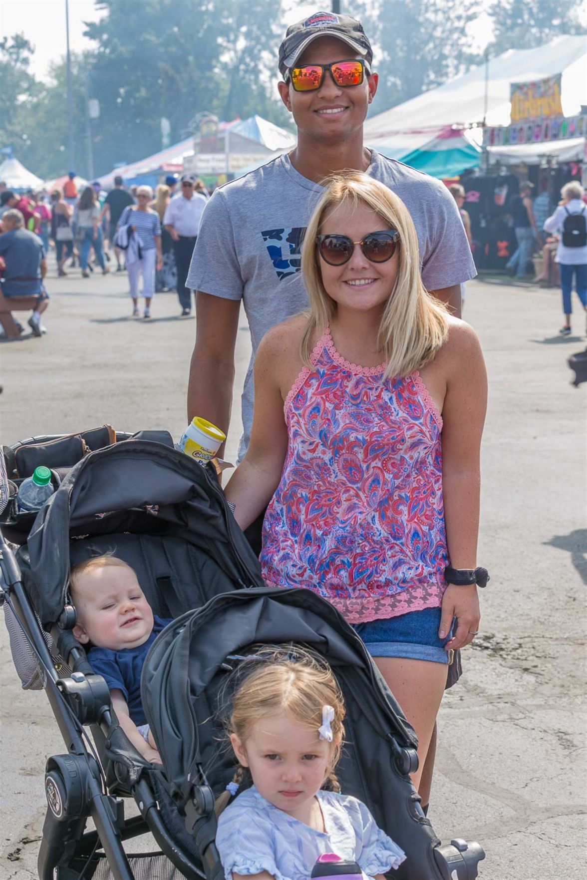 Smiles on Sunday at the Erie County Fair